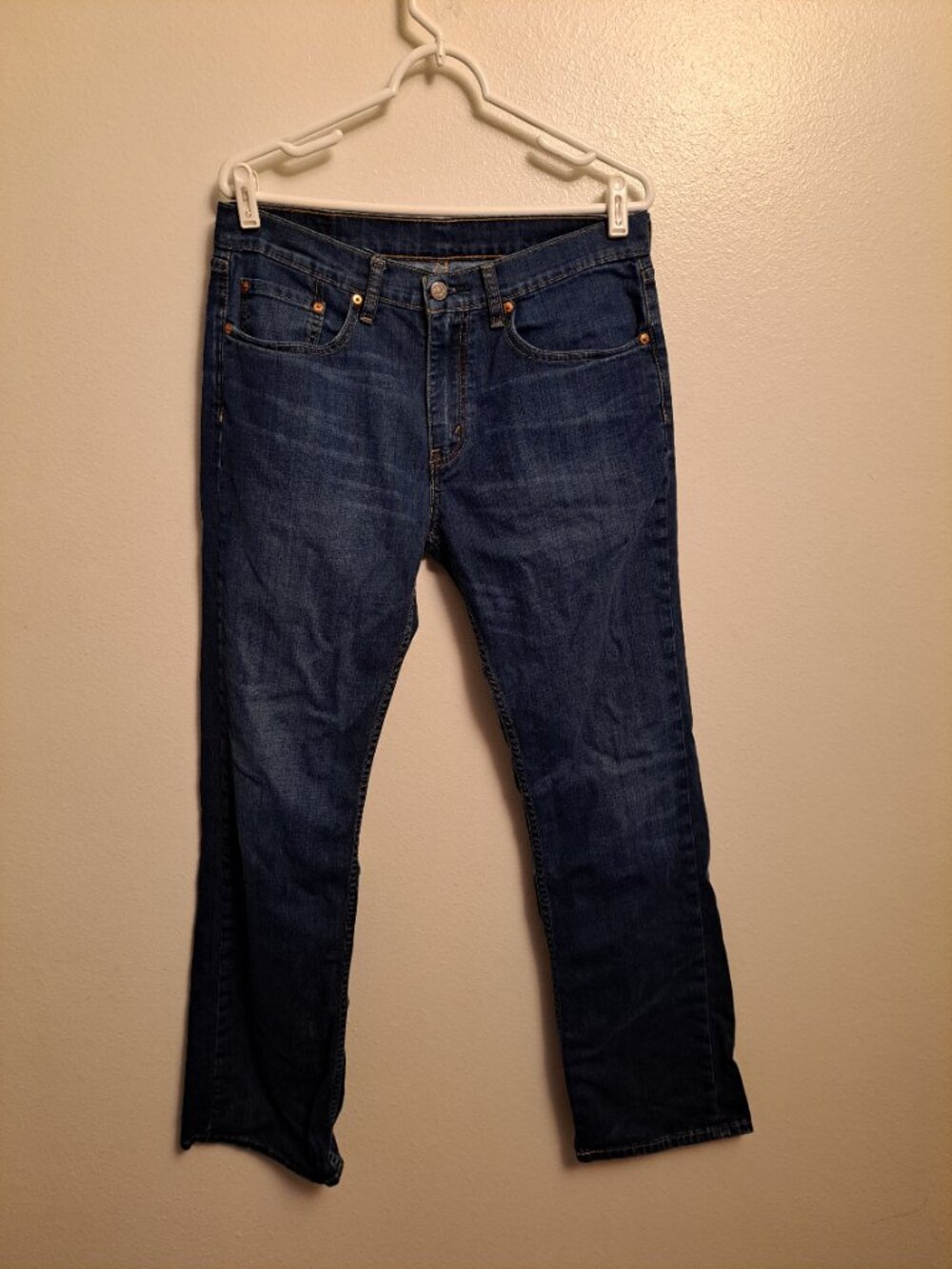 Levi's 559 relaxed straight fit distressed denim jeans - Picture 4 of 11